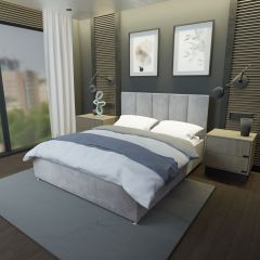 Кровать Мерида Решетка+ПМ (1600) *БЕЗ ДНА в Южноуральске - yuzhnouralsk.mebel24.online | фото
