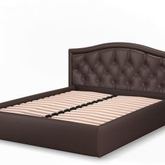 Кровать Стелла 1200 + Основание (Лесмо brown) коричневый в Южноуральске - yuzhnouralsk.mebel24.online | фото 3