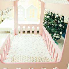 Кровать-домик без ящика 800*1600 (Розовый) в Южноуральске - yuzhnouralsk.mebel24.online | фото 3