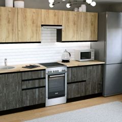 Кухонный гарнитур Адажио мега 2500 мм в Южноуральске - yuzhnouralsk.mebel24.online | фото