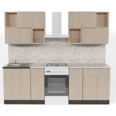 Кухонный гарнитур Надежда макси 5 1800 мм в Южноуральске - yuzhnouralsk.mebel24.online | фото 3