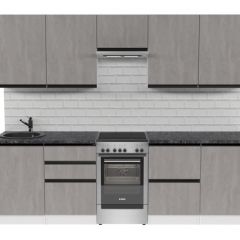 Кухонный гарнитур Сюита мега 2500 мм в Южноуральске - yuzhnouralsk.mebel24.online | фото 3