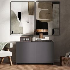 МОРИ МА 900.1 Антресоль/Тумба (графит) в Южноуральске - yuzhnouralsk.mebel24.online | фото