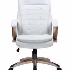 Офисное кресло для руководителей DOBRIN DONALD LMR-106B белый в Южноуральске - yuzhnouralsk.mebel24.online | фото