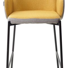 Полубарный стул NYX (H=65cm) VF106 желтый / VF120 серый М-City в Южноуральске - yuzhnouralsk.mebel24.online | фото 5