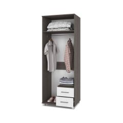 ЕВА Шкаф 2-х дверный Е24 в Южноуральске - yuzhnouralsk.mebel24.online | фото 2