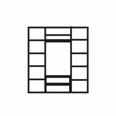 Шкаф 4-х дверный (без зеркал) для платья и белья с выдвижными ящиками Венеция дуб седан (ВНШ2/41) в Южноуральске - yuzhnouralsk.mebel24.online | фото 2