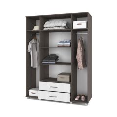 ЕВА Шкаф 4-х дверный Е43 в Южноуральске - yuzhnouralsk.mebel24.online | фото 2