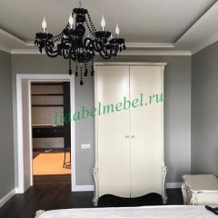 Шкаф для одежды Луиза (ММ-227-01/02Б) в Южноуральске - yuzhnouralsk.mebel24.online | фото 2
