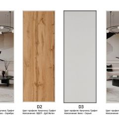 Шкаф-купе 1400 серии SOFT D1+D3+B2+PL1 (2 ящика+1штанга) профиль «Графит» в Южноуральске - yuzhnouralsk.mebel24.online | фото 9