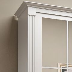 Шкаф-купе 1700 серии NEW CLASSIC K4+K4+B2+PL4 (2 ящика+F обр. штанга) профиль «Капучино» в Южноуральске - yuzhnouralsk.mebel24.online | фото 4