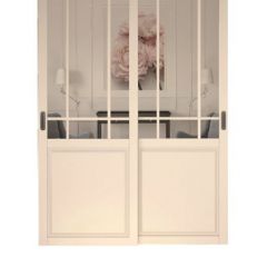 Шкаф-купе 1700 серии NEW CLASSIC K4+K4+B2+PL4 (2 ящика+F обр. штанга) профиль «Капучино» в Южноуральске - yuzhnouralsk.mebel24.online | фото 15