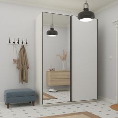 Шкаф-купе 1800 серии SOFT D1+D3+B2+PL1 (2 ящика+1штанга) профиль «Графит» в Южноуральске - yuzhnouralsk.mebel24.online | фото