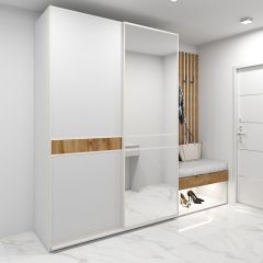 Шкаф-купе 1800 серии SOFT D6+D4+B2+PL2 (2 ящика+1штанга+1 полка) профиль «Капучино» в Южноуральске - yuzhnouralsk.mebel24.online | фото 5