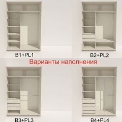 Шкаф-купе 1800 серии SOFT D6+D4+B2+PL2 (2 ящика+1штанга+1 полка) профиль «Капучино» в Южноуральске - yuzhnouralsk.mebel24.online | фото 7