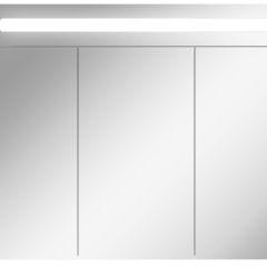 Шкаф-зеркало Аврора 85 с подсветкой LED Домино (DV8010HZ) в Южноуральске - yuzhnouralsk.mebel24.online | фото 4