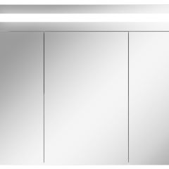 Шкаф-зеркало Аврора 90 с подсветкой LED Домино (DV8011HZ) в Южноуральске - yuzhnouralsk.mebel24.online | фото 4