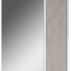Шкаф-зеркало Uno 60 Дуб серый левый/правый Домино (DU1503HZ) в Южноуральске - yuzhnouralsk.mebel24.online | фото 5