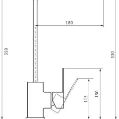 Смеситель MS-012 в Южноуральске - yuzhnouralsk.mebel24.online | фото 2