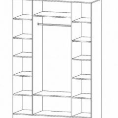 ГАММА Спальный гарнитур (модульный) дуб вотан в Южноуральске - yuzhnouralsk.mebel24.online | фото 15