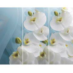 Стол Бостон-3 (Белая Орхидея) 1100/1420*700, опора Брифинг в Южноуральске - yuzhnouralsk.mebel24.online | фото 2