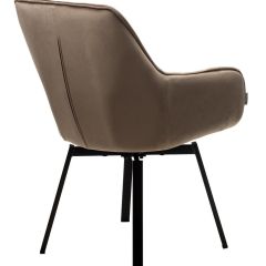 Стул MAVERICK 360 град. поворот. BLUVEL-40 BEIGE/ черный каркас, М-City в Южноуральске - yuzhnouralsk.mebel24.online | фото 2