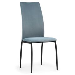 Стул на металлокаркасе Tod light blue / black в Южноуральске - yuzhnouralsk.mebel24.online | фото 3