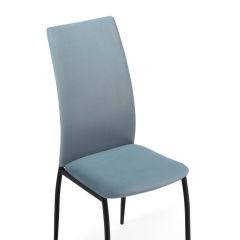 Стул на металлокаркасе Tod light blue / black в Южноуральске - yuzhnouralsk.mebel24.online | фото 9