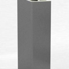 Угловое соединение для цоколя 135 гр. h150 мм (Алюминий, Белый, Черный, Сономаый) в Южноуральске - yuzhnouralsk.mebel24.online | фото