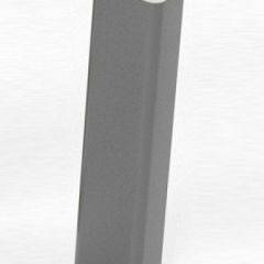 Торцевая заглушка для цоколя h150 мм Цвет Алюминий (Алюминий, Белый, Черный, Сонома) в Южноуральске - yuzhnouralsk.mebel24.online | фото