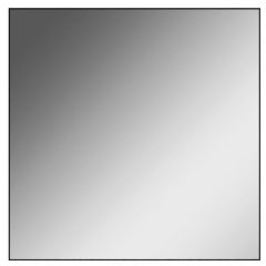 Зеркало Corsica 500х500 black без подсветки Sansa (SB1063Z) в Южноуральске - yuzhnouralsk.mebel24.online | фото 1