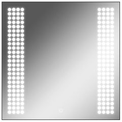 Зеркало Cosmo 70 black с подсветкой Sansa (SC1049Z) в Южноуральске - yuzhnouralsk.mebel24.online | фото