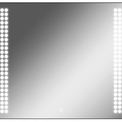Зеркало Cosmo 90 black с подсветкой Sansa (SC1051Z) в Южноуральске - yuzhnouralsk.mebel24.online | фото