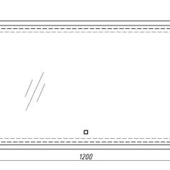 Зеркало Dream 120 alum с подсветкой Sansa (SD1025Z) в Южноуральске - yuzhnouralsk.mebel24.online | фото 7