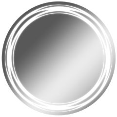 Зеркало Каир 700х700 с подсветкой Домино (GL7027Z) в Южноуральске - yuzhnouralsk.mebel24.online | фото 1