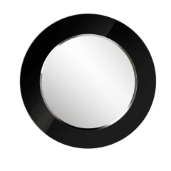 Зеркало круглое черный (РМ/02) в Южноуральске - yuzhnouralsk.mebel24.online | фото 1