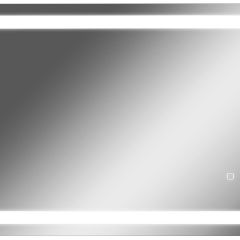 Зеркало Прага 800х550 с подсветкой Домино (GL7021Z) в Южноуральске - yuzhnouralsk.mebel24.online | фото