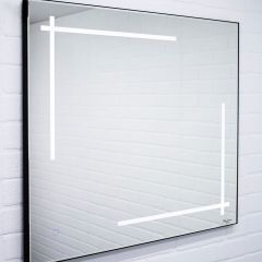 Зеркало Ray 80 black с подсветкой Sansa (SR1037Z) в Южноуральске - yuzhnouralsk.mebel24.online | фото 3