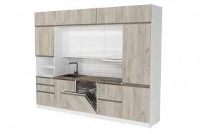 АНТИКА Кухонный гарнитур Экстра 5 (3000 мм) в Южноуральске - yuzhnouralsk.mebel24.online | фото 4