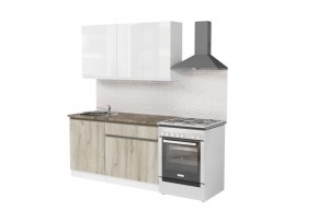 АНТИКА Кухонный гарнитур Медиум 2 (1400 мм) в Южноуральске - yuzhnouralsk.mebel24.online | фото 4