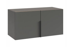 БАСКО Антресоль двухдверная L800 (графит) в Южноуральске - yuzhnouralsk.mebel24.online | фото