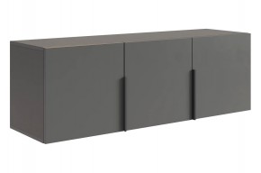 БАСКО Антресоль трехдверная L1200 (графит) в Южноуральске - yuzhnouralsk.mebel24.online | фото