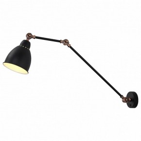 Бра Arte Lamp Braccio A2055AP-1BK в Южноуральске - yuzhnouralsk.mebel24.online | фото