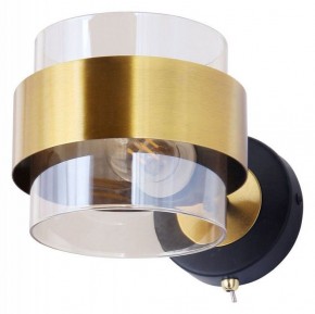 Бра Arte Lamp Carlo A8205AP-1BK в Южноуральске - yuzhnouralsk.mebel24.online | фото