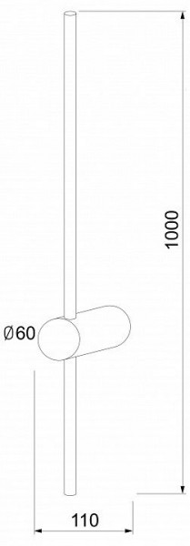 Бра Elektrostandard Cane a061491 в Южноуральске - yuzhnouralsk.mebel24.online | фото 3