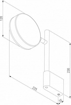 Бра Elektrostandard Tobi a064593 в Южноуральске - yuzhnouralsk.mebel24.online | фото 3