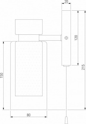 Бра Eurosvet Amado 70115/1 белый в Южноуральске - yuzhnouralsk.mebel24.online | фото 3