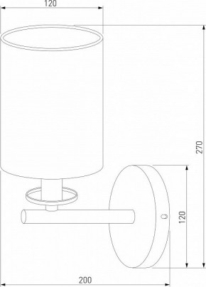 Бра Eurosvet Caprera 60146/1 латунь в Южноуральске - yuzhnouralsk.mebel24.online | фото 3