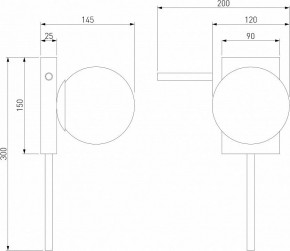 Бра Eurosvet Fredo 40036/1 латунь в Южноуральске - yuzhnouralsk.mebel24.online | фото 4