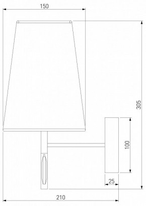 Бра Eurosvet Milazzo 60137/1 хром в Южноуральске - yuzhnouralsk.mebel24.online | фото 4